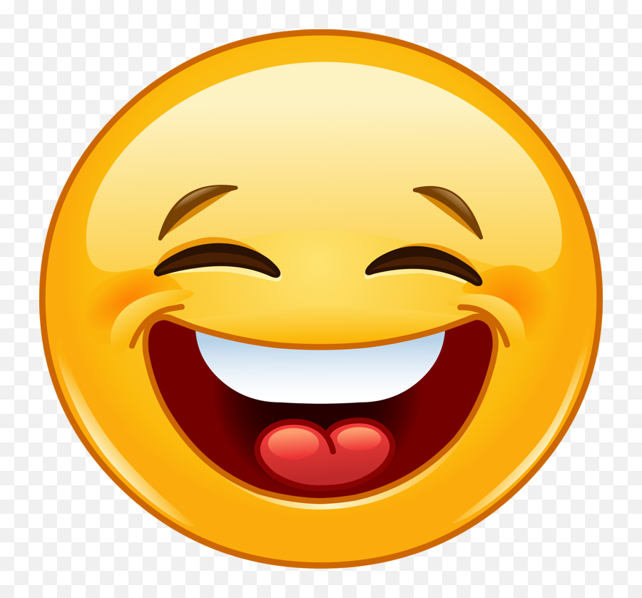 Smiley Face Laughing Smiley Face - Smiley Laughing Emoji,Laugh Clipart