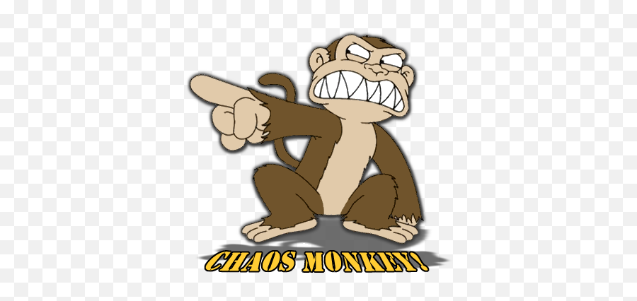 Who Is This Chaos Monkey And Why Did He Crash My Server - Chaos Monkey Png Emoji,Monkey Transparent