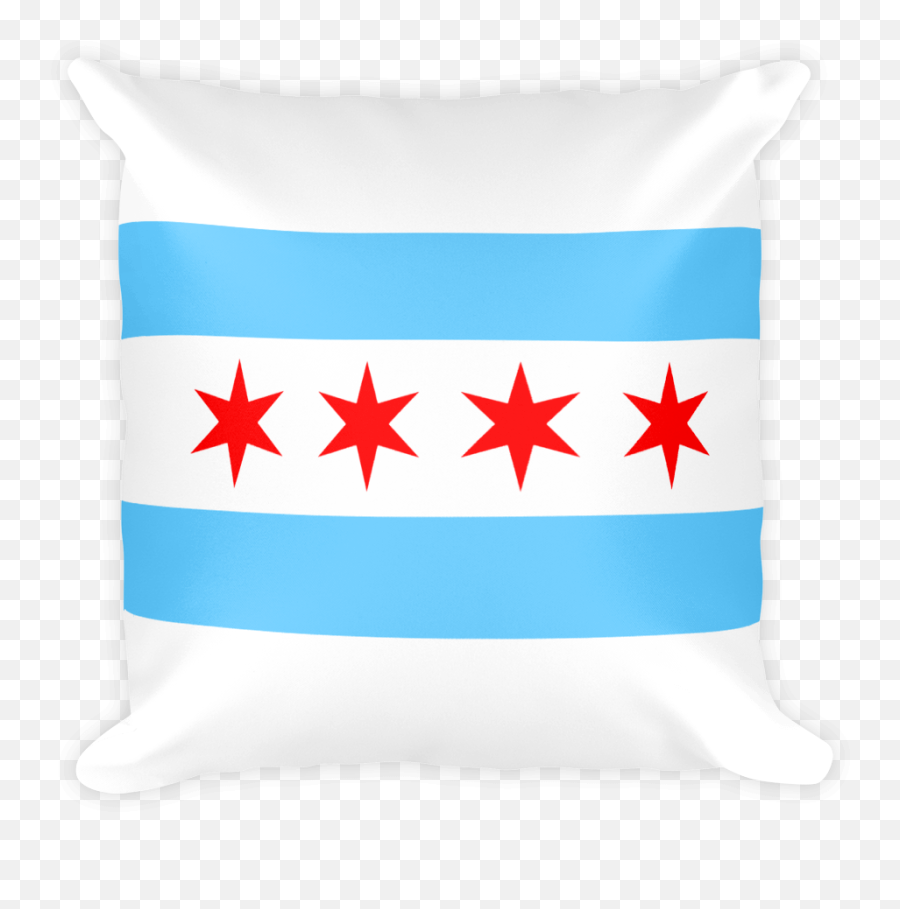 Download Official Chicago Flag Png - Decorative Emoji,Chicago Flag Png