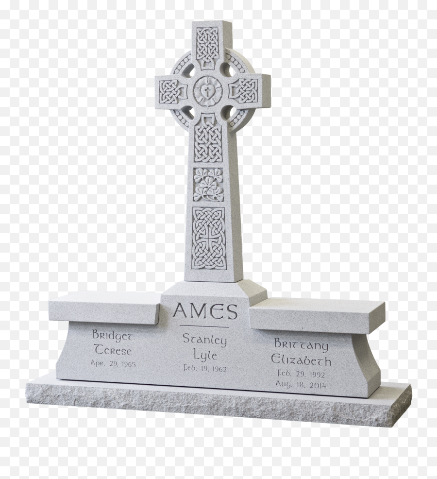 Monuments 1 - Celtic Cross Monuments In Cemetery Emoji,Grave Stone Png