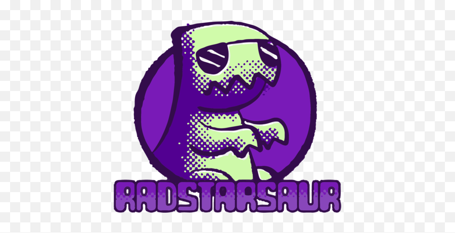 Strange Safari U2013 Radstarsaur Art Emoji,Cute Safari Logo