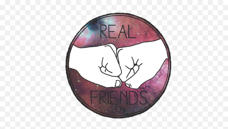 Friends Png Tumblr - Real Friends Band Logo Png Full Size Transparent Real Friends Logo Emoji,Friends Png