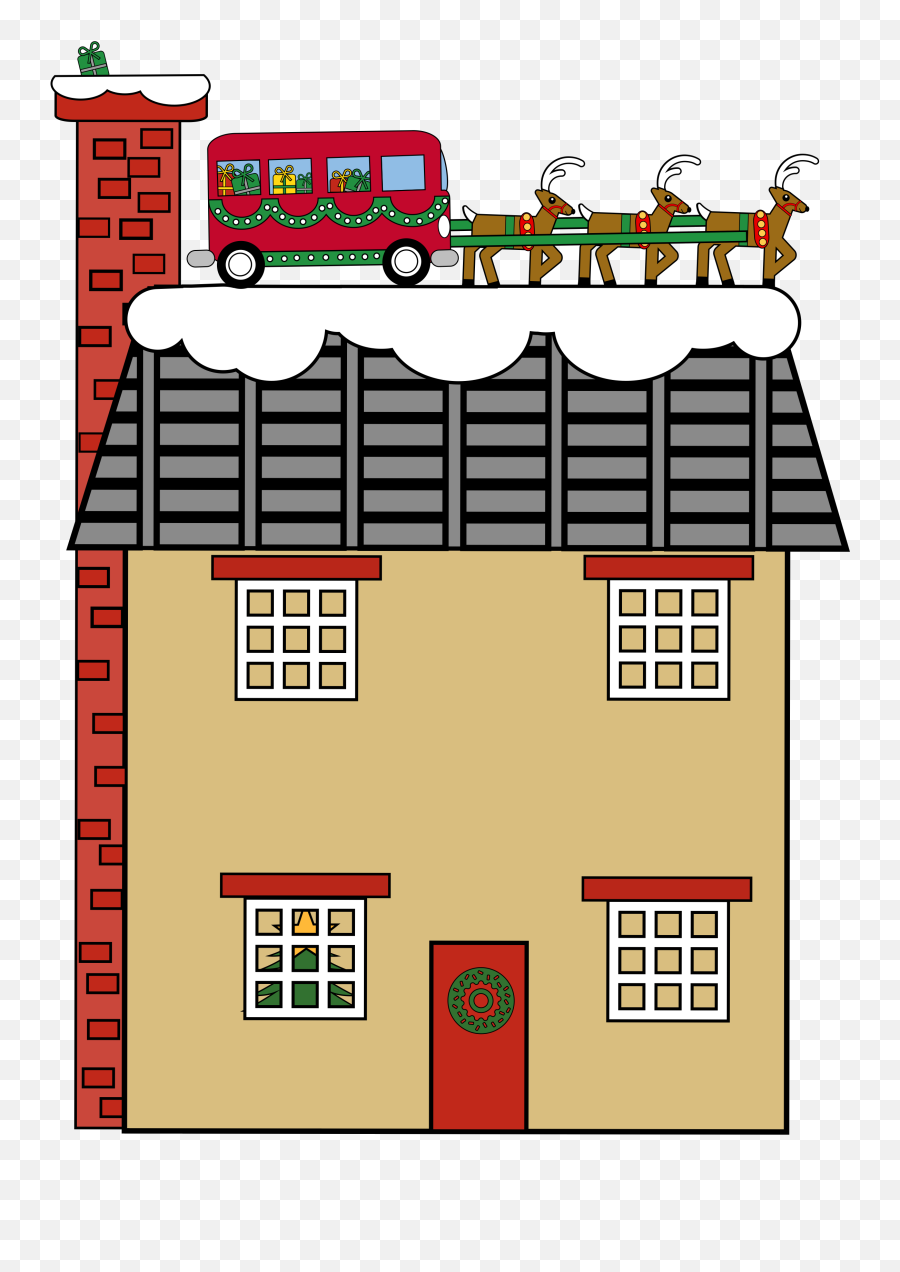 Christmas Clip Art Emoji,Red Truck With Christmas Tree Clipart