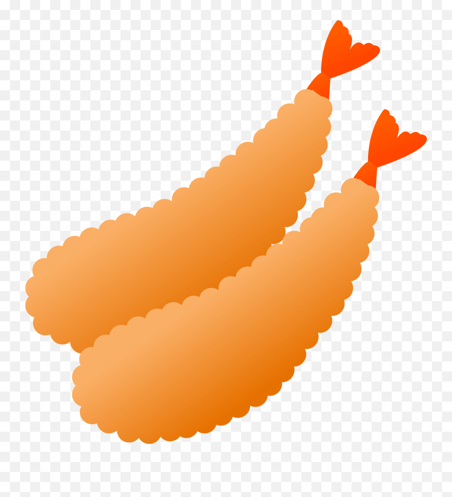Fried Prawn Food Clipart Free Download Transparent Png Emoji,Shrimp Transparent Background