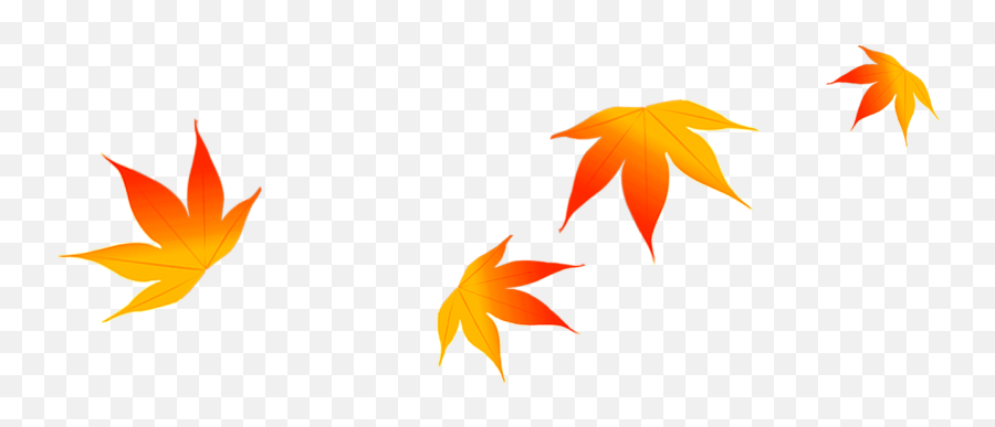 Maple Leaf Autumn - Beautiful Autumn Maple Leaf Falling Emoji,Falling Stars Clipart
