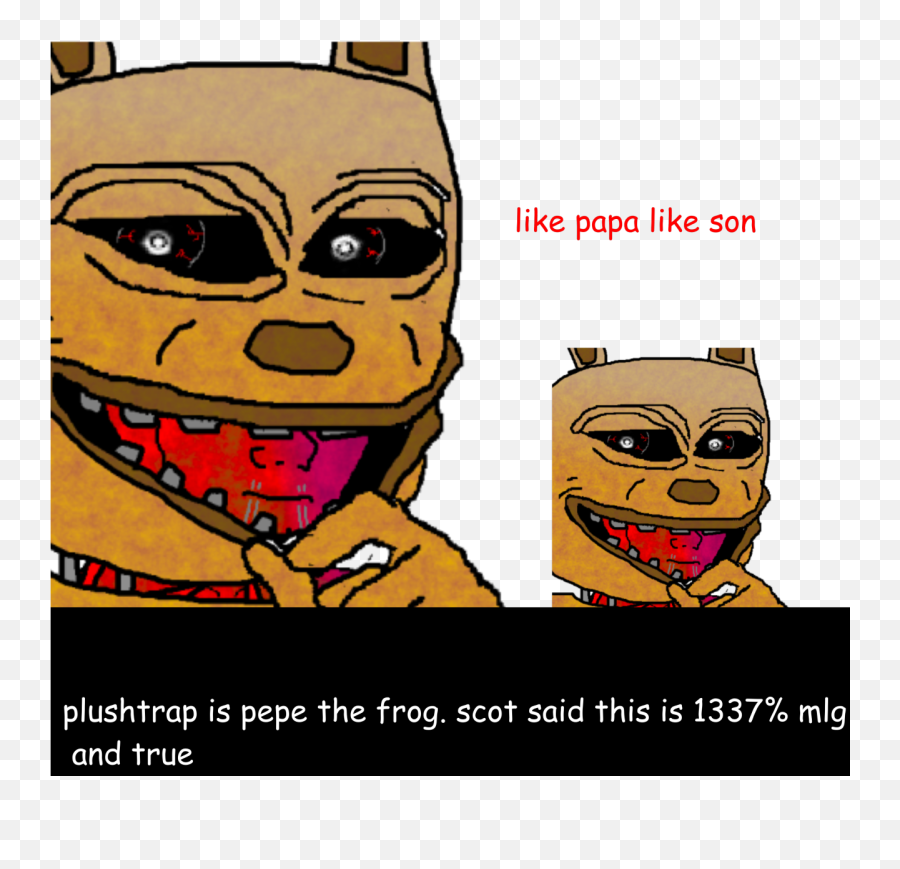 Download Hd Plushtrap Is Pepe The Frog - Pepe The Frog Emoji,Pepe The Frog Sad Transparent