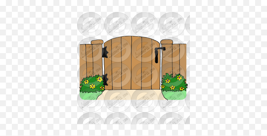 Gate Picture For Classroom Therapy - Plank Emoji,Gate Clipart