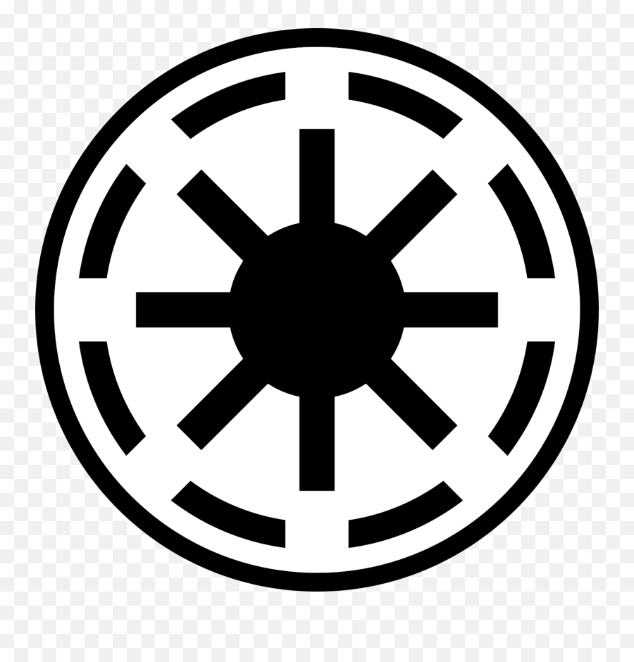 What Is The Galactic Republic Logo Supposed To Represent - Logo Grand Army Of The Republic Emoji,Star Wars Logo