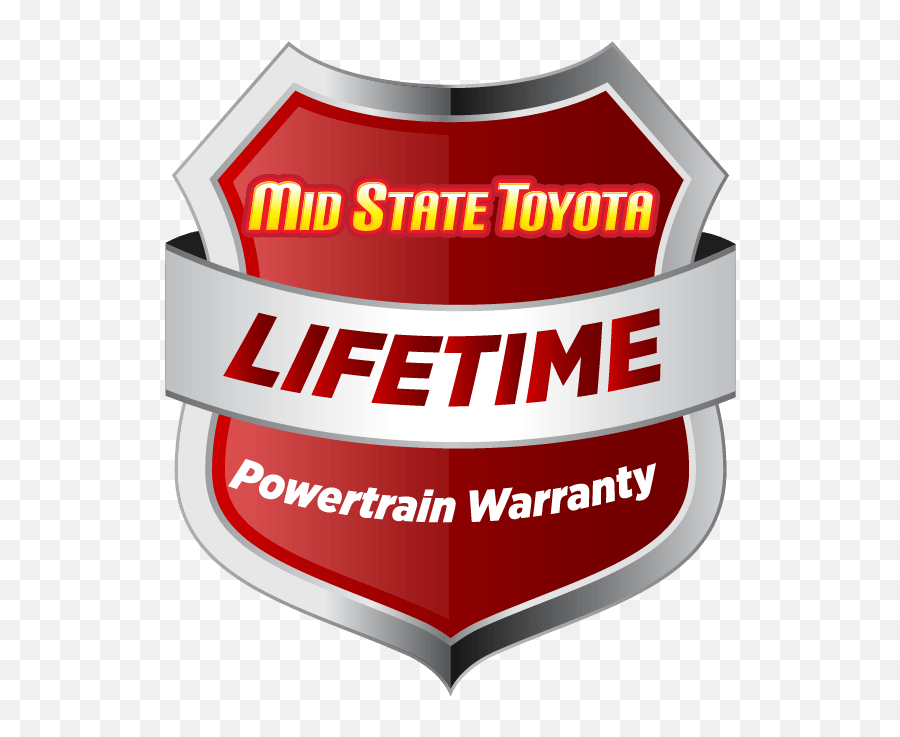 Midstate Toyota Lifetime Warranty - Solid Emoji,Lifetime Logo