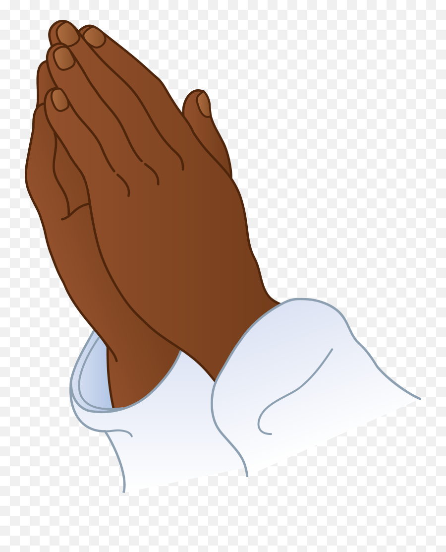 Praying Hands Praying Hand Child Prayer Hands Clip Art Image - Waving Goodbye Emoji,Hands Clipart