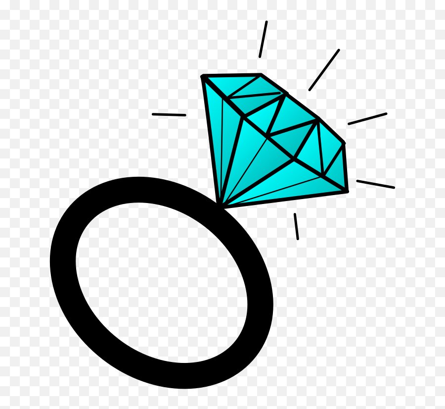 Diamond Ring Wedding Ring Diamond Clipart Free Images - Diamond Ring Clipart Background Emoji,Diamond Clipart