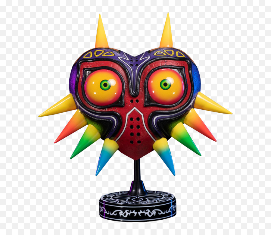 Statue - Zelda Mask Statue Emoji,Majora's Mask Logo