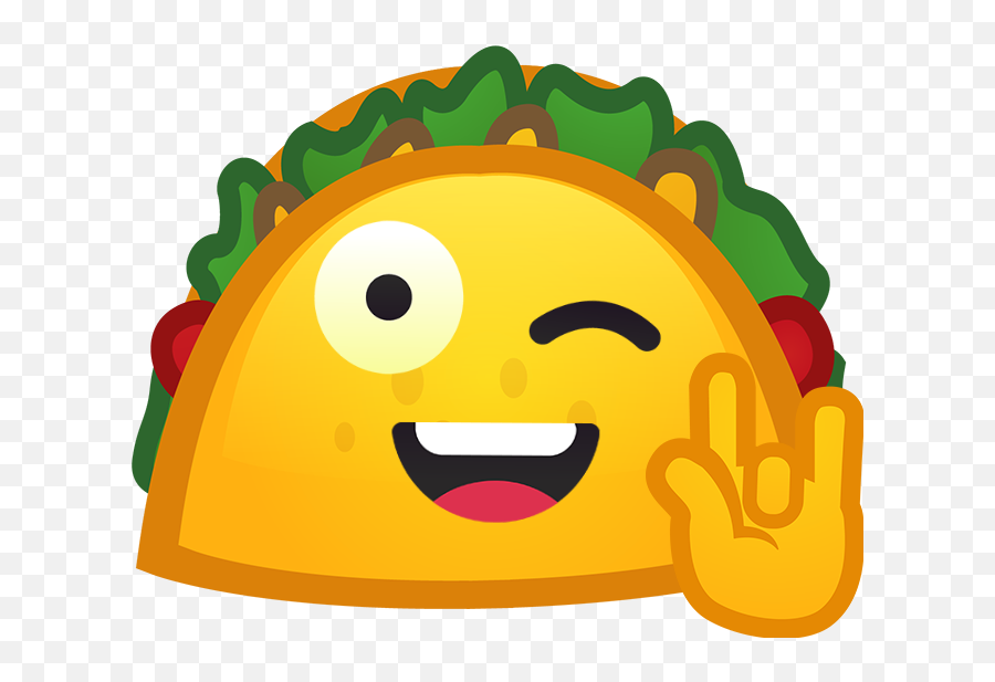 Download Happy Taco Discord Emoji - Discord Png Image With Emoji Taco With Face,Discord Png