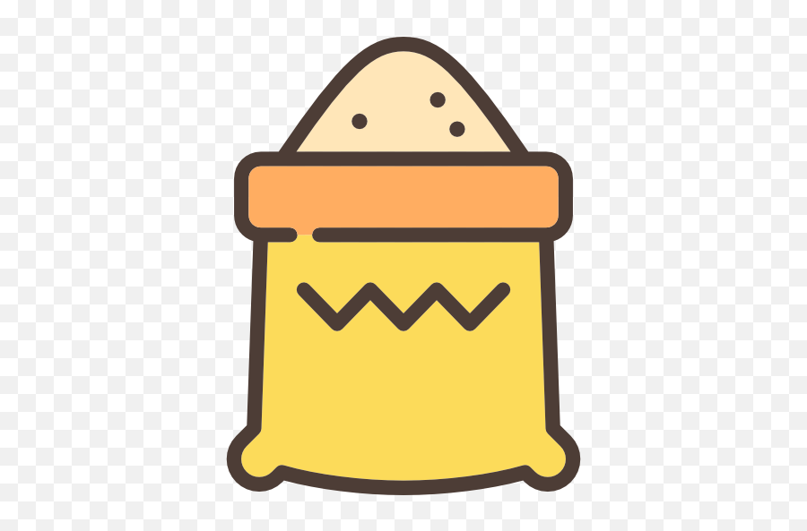 Grain Clipart Sack - Food Grain Icon Png Emoji,Grain Clipart