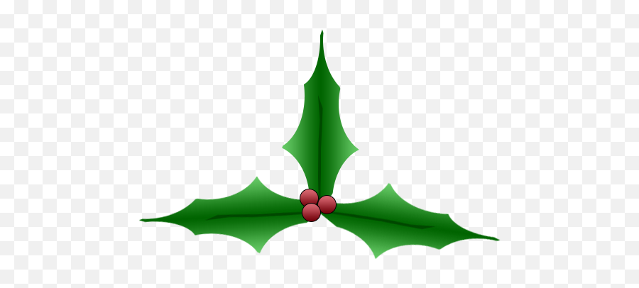 Free Christmas Clipart - Holly Emoji,Christmas Music Clipart