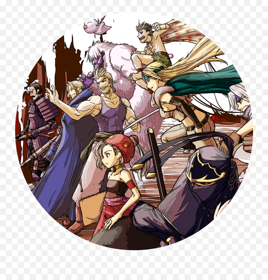 Final Fantasy - Final Fantasy 6 Poster Emoji,Final Fantasy 6 Logo
