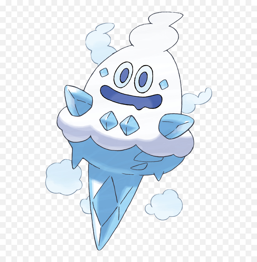 Vanillish - Pokemon Vanillish Emoji,Snow Particles Png
