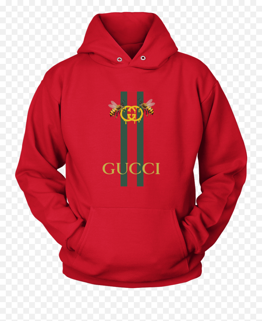 Gucci Bee Logo Drip Unisex Hoodie U2013 Flatteecom - Apex Legend Sweatshirt Emoji,Supreme Brooklyn Box Logo