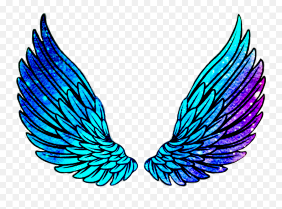 Asas - Neon Wings Png Picsart Emoji,Tumblr Png