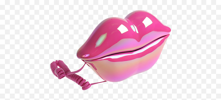 Kiss Lips Pink Girly Telephone Emoji,Labios Png