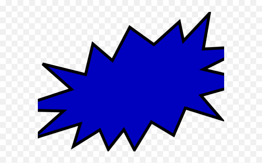 Blue Clipart Explosion Transparent Png Emoji,Blue Explosion Png