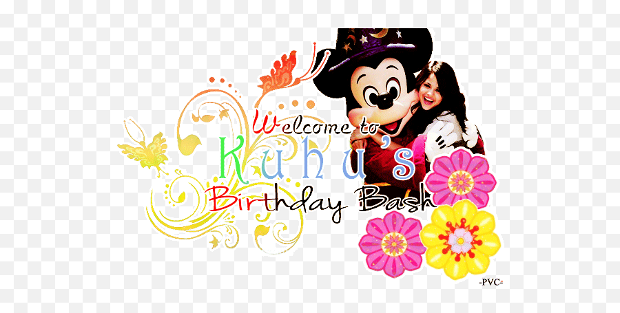Happy Birthday Kuhu Channel V Dil Dosti Dance Emoji,Cherry Blossom Gif Transparent