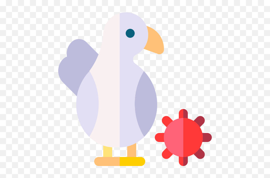 Bird Flu - Free Animals Icons Emoji,Flu Clipart