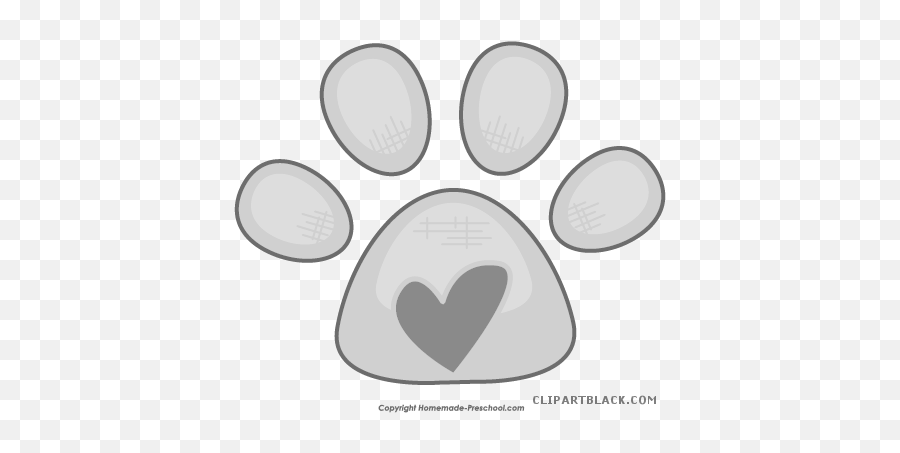 Dog Paw Prints Animal Free Black White Clipart Images Emoji,Paw Print Clipart Black And White