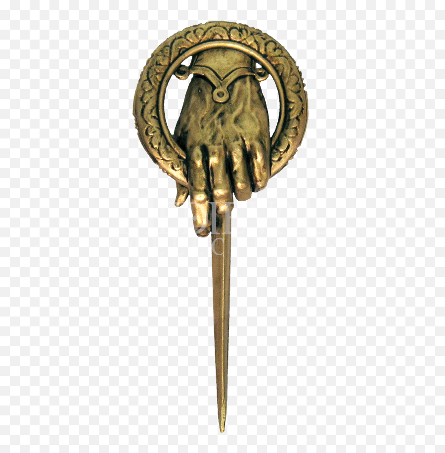 Download Game Of Thrones Hand Of The King Metal Pin - Game Emoji,King Throne Png