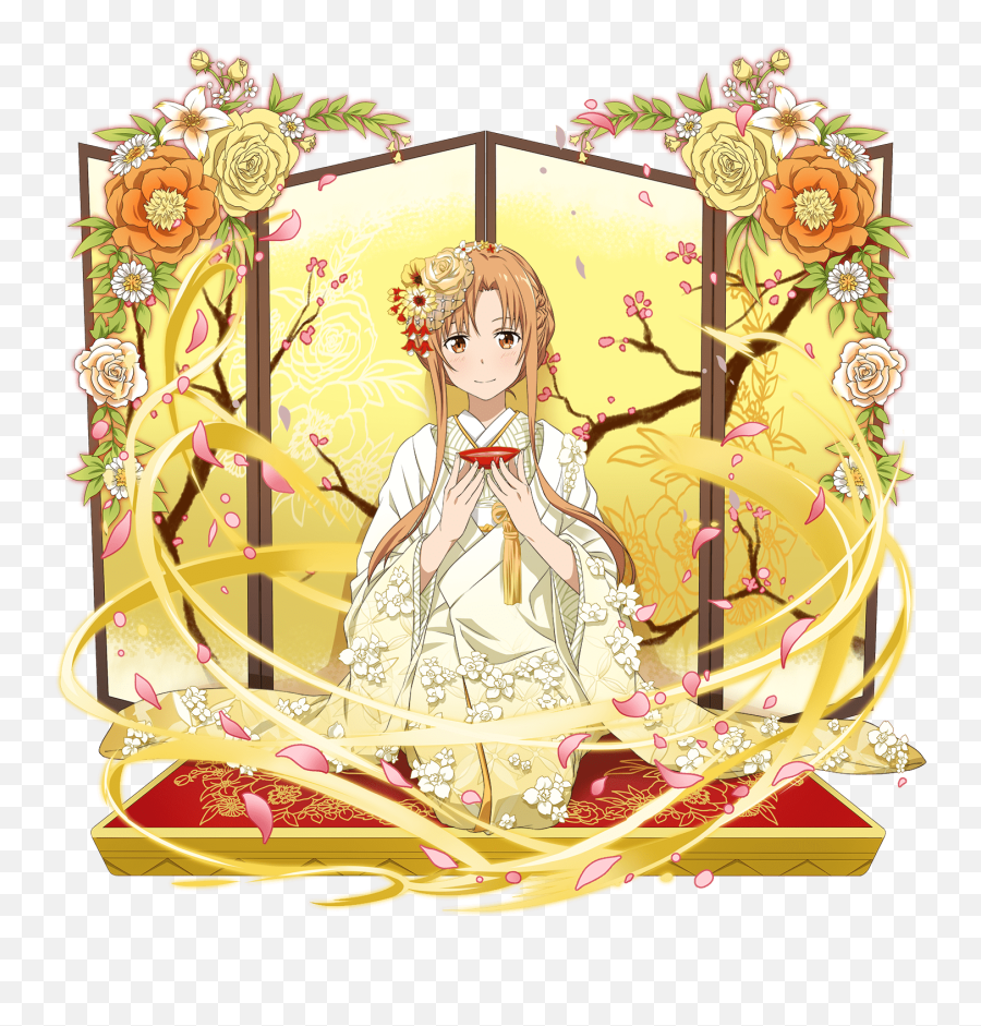 Joyful Wedding Asuna Swordartonline Emoji,Asuna Transparent