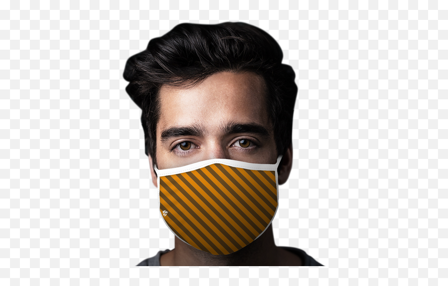 Yellow U0026 Grey Diagonal Stripes - Stealth Mask Usa Emoji,Diagonal Stripes Png