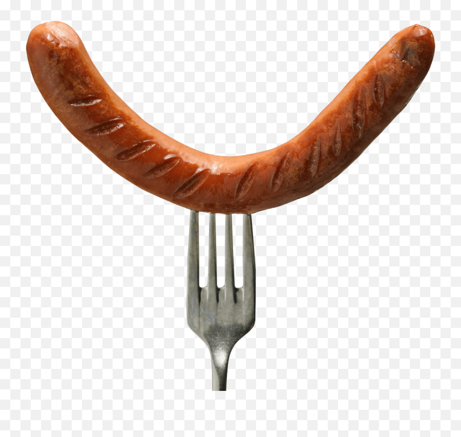 Sausage On Fork Transparent Png - Stickpng Sausage On Fork Png Emoji,Fork Png