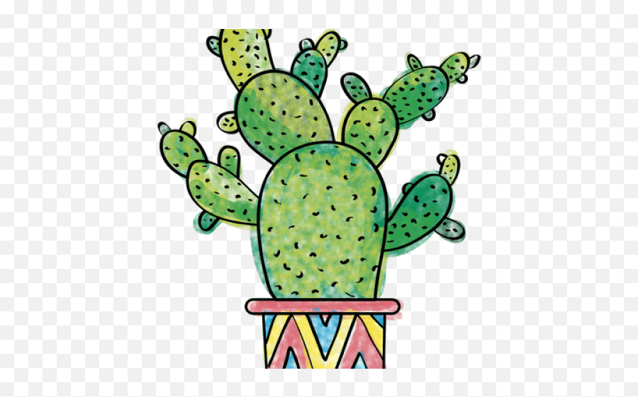 Download Cactus Clipart Vector - Drawn Cactus Full Size Lovely Emoji,Cactus Clipart