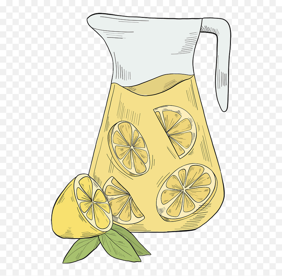 Jug Of Lemonade Clipart - Jug Emoji,Lemonade Clipart