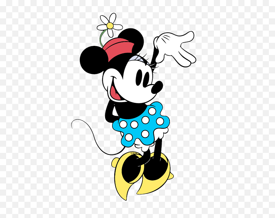 Classicminnie4png 450632 Pixels Minnie Mouse Clipart - Minnie Mouse Old Png Emoji,Vintage Png