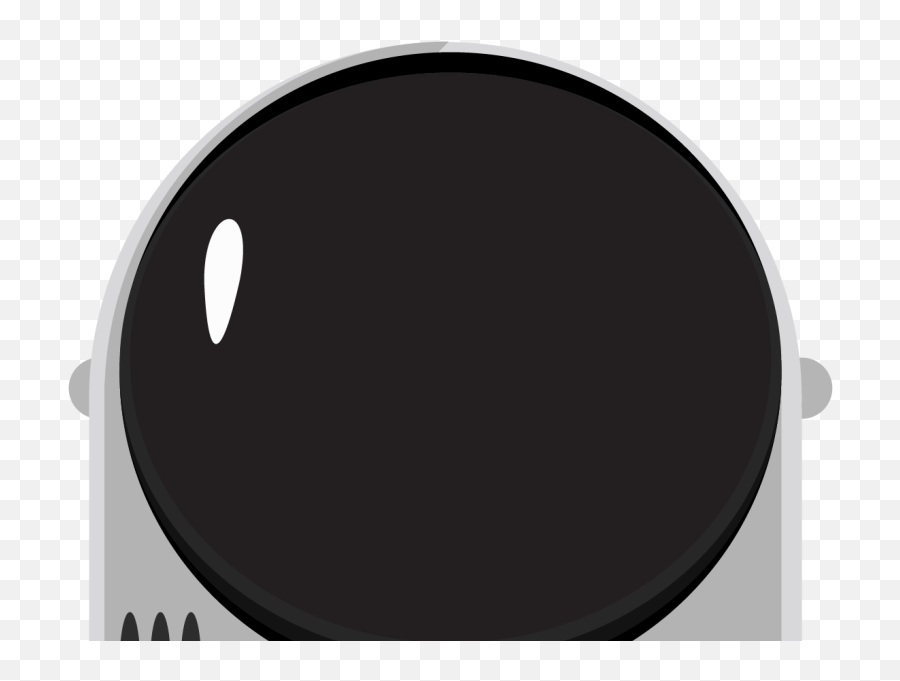 Astronaut Helmet By Vitor E De Almeida On Dribbble - Dot Emoji,Astronaut Helmet Png