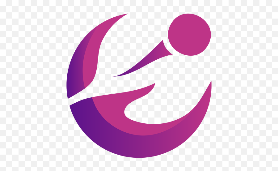 Abstract Wavy Violet Logo - Transparent Png U0026 Svg Vector File Language Emoji,Abstract Logos