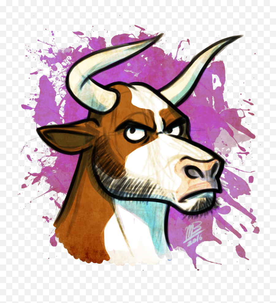 Bull Png - Angry Bull Cartoon 587666 Vippng Cow Fursona Emoji,Bull Png