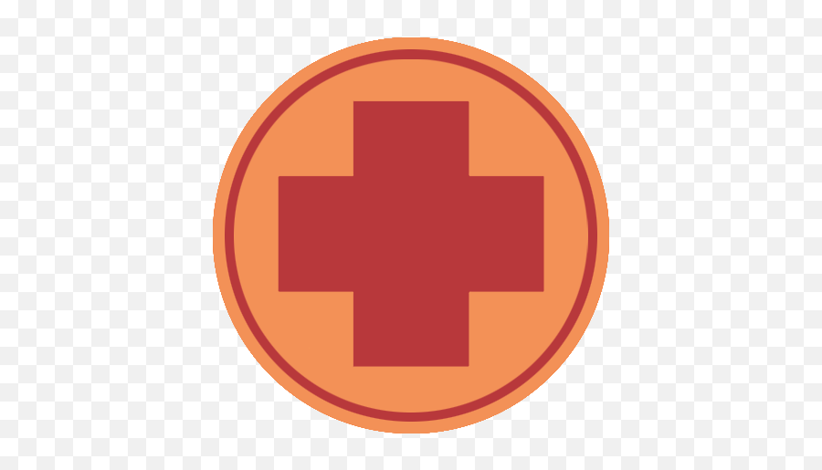 Medic Emblem Red - Vertical Emoji,Tf2 Logo