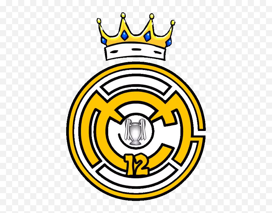 Logo Real Madrid Png Hd - Real Madrid Fake Logo Emoji,512x512 Real Madrid Logo