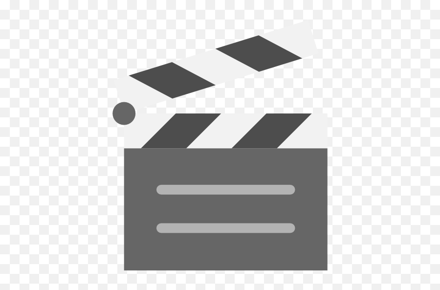 Cinema Film Movie Clapboard - Movie Clapperboard Icon Png Emoji,Clapboard Png