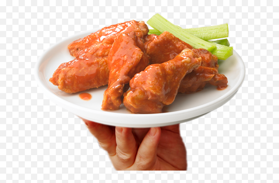 Download Wing Lord - Chicken Wings On Plate Png Transparent Emoji,Buffalo Wings Png