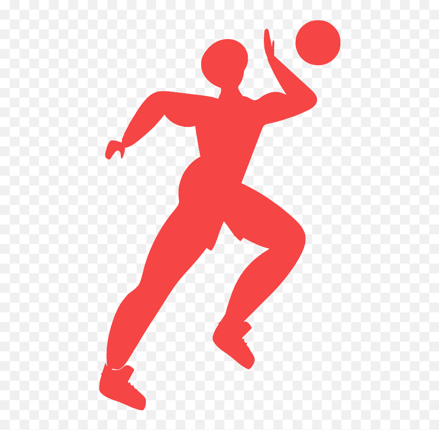 Basketball Player Silhouette - For Basketball Emoji,Basketball Player Silhouette Png