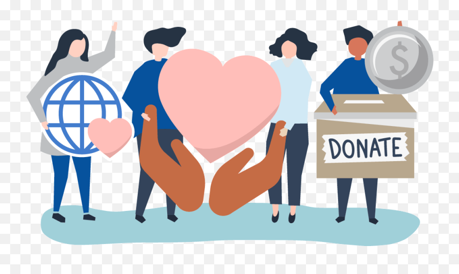 People Helping During Covid 19 Clipart - Transparent Helping Others Clipart Emoji,Helping Clipart