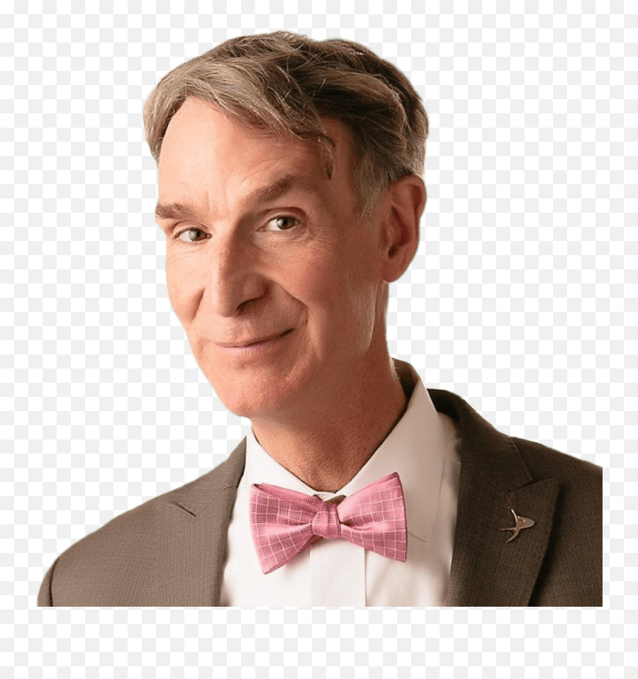 Bill Nye Pink Bow Tie - Bill Nye The Science Guy Emoji,Pink Bow Transparent Background