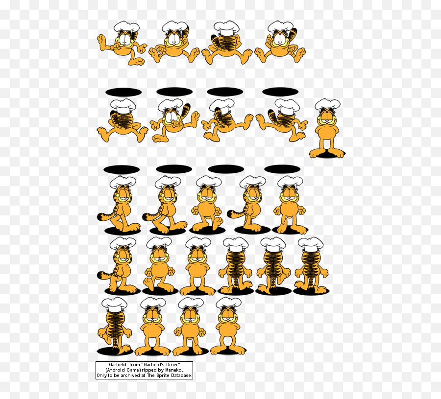 Download Garfield Png Image With No Background - Pngkeycom Garfield Sprite Emoji,Garfield Png