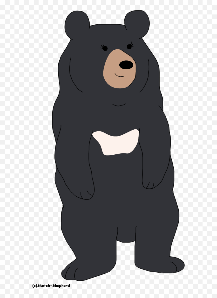 Grizzly Bear Clipart Gray Bear - Moon Bear Clipart Emoji,Grizzly Bears Clipart