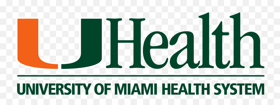 Uhealth Of Miami Health - Vertical Emoji,University Of Miami Logo
