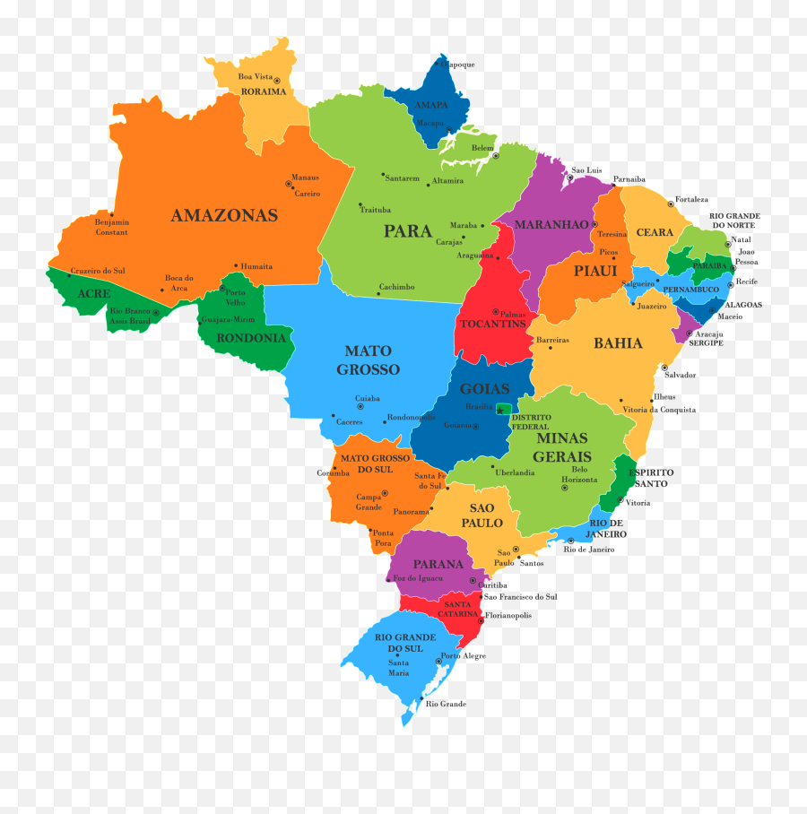 Brazil Maps U0026 Facts - World Atlas Emoji,Maps Png