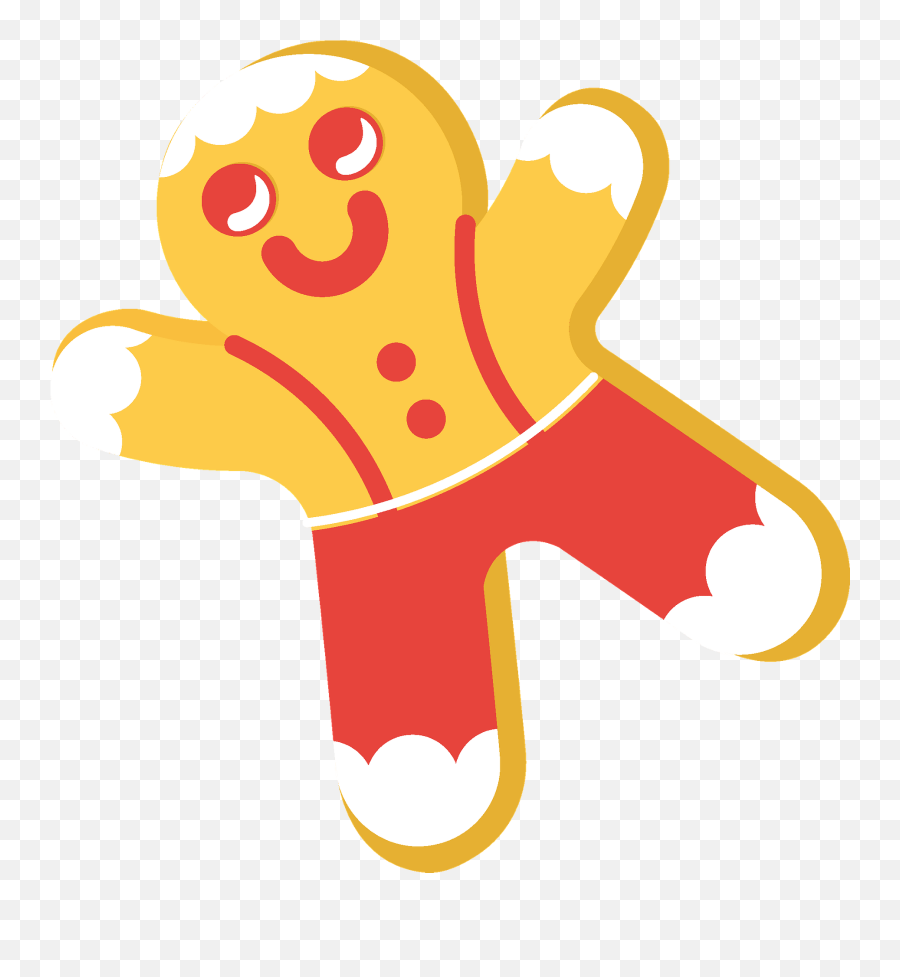 Christmas Gingerbread Clipart Free Download Transparent - Dot Emoji,Gingerbread Clipart